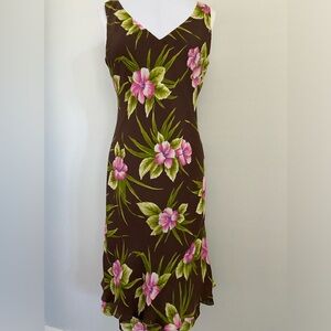 JONES NEW YORK SIGNATURE SLEEVELESS DRESS.